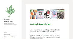 Desktop Screenshot of oxfordgreenprint.com