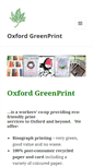 Mobile Screenshot of oxfordgreenprint.com