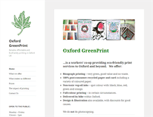 Tablet Screenshot of oxfordgreenprint.com